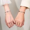 Pulseira Casal Pena Acompanhou Moda Tecida Conjunto de Pulseiras Masculinas e Femininas Moda Criativa Presente para Namorada