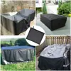 Funda Protectora a Prueba de Polvo para Muebles y Equipos Grandes con Apertura Elástica Engrosada, Funda Impermeable para Exteriores, Funda Protectora Solar para Mesas y Sillas