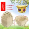Molde de Preenchimento para Pequenos Animais Estilo Europeu Plástico e Aço Vaso de Flores de Cimento Bonsai Molde Redondo Base DIY