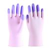 Luvas de Borracha Domésticas para Lavar Louça, Cozinha, Limpeza Feminina, Espessadas e Duráveis, Lavagem de Louça e Roupas, Luvas Coloridas de Látex para Tarefas Domésticas