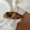 Novo 11,5 cm Oco Design de Folha Outono e Inverno Grampo de Cabelo Preguiçoso Pente Elegante Fivela de Borboleta Acessório de Cabelo Presilha de Tubarão