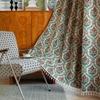 Cortinas Prehechas Feiyang Cortina Floral para Cocina Semi-Opacas para Dormitorio Balcón Estilo Pastoral Americano Cortinas para Ventana Cortinas Cortas Frescas