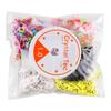 Nuevas cuentas de plástico acrílico transfronterizas hechas a mano, pulsera DIY, joyería para niños, cuentas redondas con cara sonriente, juego de cuentas