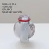 Casa de produto novo vento silencioso moagem grossa gradiente flor cabaça bolha vidro atacado varanda casa decoração suave vaso