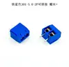 Bornera de tornillo para PCB MG/KF135T-10.16 950 7620 635 128 301 126