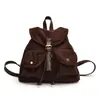 Mochila Retro Coreana de Nicho de Doble Hombro para Mujer 2026 Principios de Otoño Gran Capacidad Multibolsillos Estilo Casual para Viaje Diario y Escuela