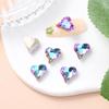 Transfronterizo 12*13 Grande Inclinado Forma de Corazón de Melocotón Decoración de Uñas Irregular Cristales Diamantes de Imitación Funda de Teléfono Fabricante de Diamantes de Imitación Accesorios al por Mayor