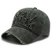 Chapéu de beisebol cowboy homens da moda feminina estilo coreano distressed chapéu de pano lavado personalizado quebrado boné primavera e verão chapéu de sol