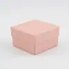 Caja de Embalaje para Joyería de 5x5 para Anillos, Aretes, Pendientes, Collares y Accesorios Caja de Regalo