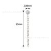 Aretes de Titanio Guanzhi Niu F136/G23 Joyería para Perforaciones Studs para Labios Venta Caliente Fábrica de Comercio Exterior Gran Stock Venta al por Mayor con Diamantes