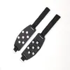 Cubrezapatos Antideslizantes para Exteriores Transfronterizos Crampones de 5/6/8/10 Dientes Invierno Antideslizante Escalada en Roca Montañismo Ferretería Velcro Garras para Nieve