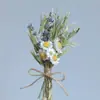 Mini ramo transfronterizo de 12 cm de flores secas, flores preservadas, ramillete de boda, recuerdo de fiesta, regalo de Navidad, decoración de caja de regalo