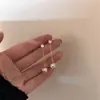 Pendientes de Moda Transfronterizos Europeos y Americanos Tendencia Incrustaciones de Diamantes Nicho Moda Estrella y Luna Personalidad Borla Ear Cuff Orejera Integrada