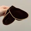 Clip de Garra Triángulo Etiqueta Dorada Retro Otoño Invierno para Niñas Versátil Temperamento Concha Tiburón Clip para Parte Trasera de la Cabeza Moño Pasador Accesorios para el Cabello