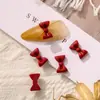 Lazo de Arte de Uñas Nuevo Mini Estéreo Estilo Japonés Vintage Combinable Escarchado Multicolor Joyería para Uñas de Princesa Taladro
