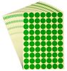 Etiquetas Recicláveis Adesivo Forte Adesivos Transparentes de Vedação Papel Revestido Autoadesivo Fosco Adesivos de Vedação Ponto Redondo Em Estoque