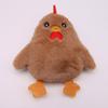 Boneca Galinha de Pelúcia Fofa Desenho Animado Acessórios Personalizados Headwear Animal Acessórios para Bolsa Roupas Sapatos Atacado