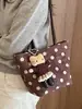 Bolso de gamuza vintage de nicho para mujer para otoño e invierno, nuevo bolso de hombro casual para el día a día 2026, bolso de mano tipo cubo