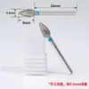 Broca de diamante para lixar unhas pré-tratamento estilo russo pequena ferramenta de peeling de bolso broca de diamante