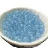 Venta al por mayor del fabricante Cuentas de ábaco de color Aguamarina Hielo de alta calidad Botones pequeños Tassel de pasador de pelo estilo antiguo DIY Pulsera de cuentas