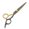 Tijeras de Peluquería Fabricante Mayorista Acero Inoxidable Set de 6 pulgadas Suministros de Belleza Tijeras Planas Tijeras Entresacar Tijeras de Gama Media Tijeras de Peluquería