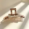 Pinza de Garra Grande Versátil para Mujer, Pinza para el Cabello de Alta Gama Estilo Coreano para la Parte Trasera de la Cabeza, Elegante Accesorio para el Cabello 2026