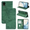 Adequado para Capa de Couro para Celular Kyocera Basio Active3, Capa Protetora com Tampa Magnética Forte Xingyunliushui