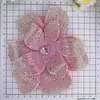 Acessórios de Broche de Strass de Flores Novas Transfronteiriços, Flores de Sapato Oversized Modernas e Versáteis, Acessórios de Roupa, Acessórios Manuais DIY