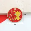 Accesorios Populares de Joyería DIY para Año Nuevo: Cabeza de Dragón Paz y Bendición Joyería Hecha a Mano DIY, Accesorios de Joyería DIY Esmaltados Estilo Chino