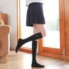 Calcetines de Algodón para Rodilla de Otoño e Invierno, Calcetines de Tubo Alto, Calcetines para Pantorrilla Estilo Jk, Calcetines de Tubo Medio Bordados, Calcetines de Estudiante, Calcetines Largos, Calcetines Estilo Miu