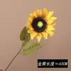 Ramo de flores artificiales de girasol para decoración de escenas, girasol artificial de alta gama y realista para bodas, flores artificiales para bodas