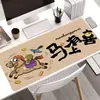 Mouse Pad Criativo de Ano Novo com Texto Espírito de Dragão para Jogos Grande High-End Espessado Resistente à Sujeira Desgastável Tapete para Mesa de Computador