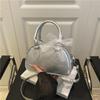 Bolso de Mano Cuadrado Pequeño de Moda Coreana 2025 Nuevo Nicho Simple Casual Bolso de Hombro Texturizado Simple Bandolera