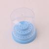 Caixa de armazenamento para cabeça de moagem de Nail Art Caixa de exibição para cabeça de moagem de Nail Art Caixa de exibição para limpeza de pó Caixa de armazenamento para Nail Art Coleção de ferramentas