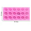 Jane lunar pegamento goo goo Hoff hueco molde para pastel de mousse 18 mini Saverin molde forma de remolino