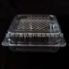 Caja de embalaje desechable para frutas al por mayor, caja para conservar la frescura, embalaje transparente grueso, caja tipo canaleta para frutas, fábrica de cajas de plástico para fruterías