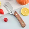 Pelador de Melón de Invierno para el Hogar, Cuchillo Pelador Multifuncional de Acero Inoxidable para Pelar Melones, Frutas y Verduras, Cuchillo Pelador para Pelar Lechuga