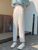 Pantalones Harem de Verano para Mujer, Estilo Nuevo, Cintura Alta, Corte Ajustado, Pantalones Casuales tipo Cigarrillo Acortados con un Toque de Lujo