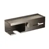 Secador de pelo sin perforación Toalla facial Estante de almacenamiento integrado Estilo simple Lavabo de baño Portarrollos de papel