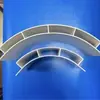Molde de forro de arco tira de relleno de esquina de cuarto de vuelta línea de acabado de plástico sin pintura para toda la casa instalación rápida