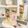 Ramo de San Valentín, Botella de Vidrio, Adornos de Rosas, Flores de Jabón, Regalo del Día de San Valentín Chino, Flores Eternas para Mejor Amiga, Novia, Transfronterizo