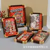 Novo Porta-Retrato com Moldura Vazada e Pintura 3D, Novo Porta-Retrato de Canto de Cobre, Material de PVC com Superfície de Vidro, Novo Suporte de Exibição com Efeito 3D Estilo Chinês, Estilo Chinês