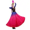 Novo Xinjiang Uygur Dance Performance Traje Feminino Minoria Palco Performance Decoração Abertura Dança Grande Vestido