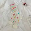Calcetines Dopamina para Mujer, Estilo Delgado de Verano, Calcetines en Capas, Bloques de Color, Calcetines de Malla Transpirable de Caña Media, Calcetines de Niña de Moda Estilo Ins, Venta al por Mayor