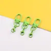 Broche de Puerta Giratorio en Forma de U de Color Caramelo Llavero con Cierre de Langosta Juguete de Cuentas DIY Accesorio Colgante para Bolso de Muñeca