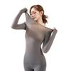 Ropa Procesada y Personalizada Grado 10A Antibacteriana Delgada Alta Elasticidad Sin Costuras Para Embellecer la Piel Base para Mascarilla Facial de Mujer Conjunto Térmico Íntimo