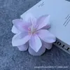 Flores Artificiais Flores de Magnólia Impressas em 3D Novo Estilo Chinês Arranjo de Flores para Casamento Caixa de Presente com Flores Flor para Penteado DIY Materiais para Adorno de Cabeça