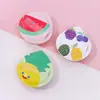 Almofada de Maquiagem em Pó de Marshmallow de Frutas, Feita sob Medida de Fábrica, Dupla Utilização para Aplicação Seca e Úmida, Almofada Não Absorvente de Pó, Pode Ser Impressa com Padrões e Logotipo, Atacado