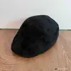 Gorra de gamuza vintage para otoño e invierno, unisex, gorra de artista de color liso estilo británico, gorra de repartidor japonesa de alta calidad