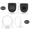 Tapa de Vaso Termo Nueva Transfronteriza, Tapa Universal con Pajita, Accesorios para Vaso Termo, Tapa de Plástico Portátil, Tapa para Vaso Termo, Compra Individual